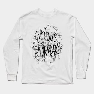 Vicious Snowflake (Heavy) Long Sleeve T-Shirt